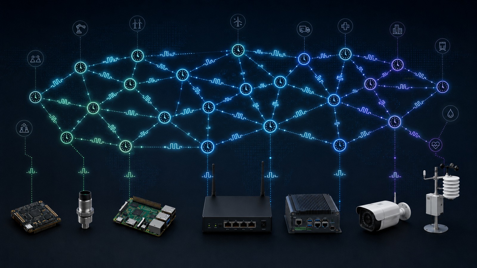 Distributed Time Synchronization in DaaS-IoT Nodes: the dATS Protocol
